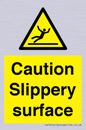 WV5503: Caution Slippery surface