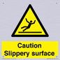 WV5503: Caution Slippery surface