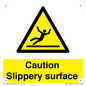 WV5503: Caution Slippery surface