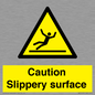 WV5503: Caution Slippery surface