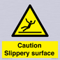 WV5503: Caution Slippery surface