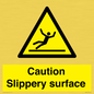 WV5503: Caution Slippery surface