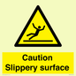 WV5503: Caution Slippery surface