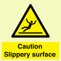 WV5503: Caution Slippery surface