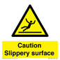 WV5503: Caution Slippery surface