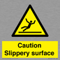 WV5503: Caution Slippery surface