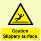 WV5503: Caution Slippery surface