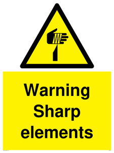 WV5574: Warning Sharp elements