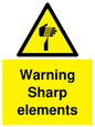 WV5574: Warning Sharp elements