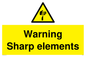 WV5574: Warning Sharp elements