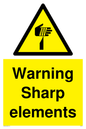 WV5574: Warning Sharp elements