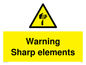 WV5574: Warning Sharp elements