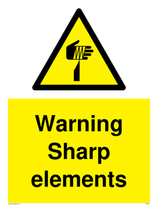 WV5574: Warning Sharp elements