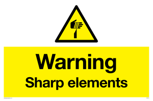 WV5574: Warning Sharp elements
