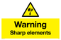 WV5574: Warning Sharp elements