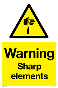 WV5574: Warning Sharp elements