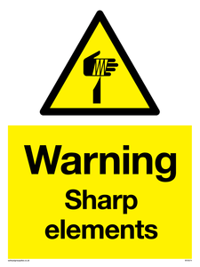 WV5574: Warning Sharp elements
