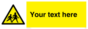 WV5584: Custom Warning children Sign