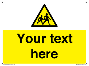 WV5584: Custom Warning children Sign