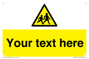 WV5584: Custom Warning children Sign