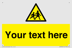 WV5584: Custom Warning children Sign