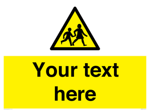 WV5584: Custom Warning children Sign