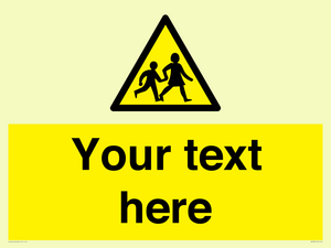 WV5584: Custom Warning children Sign