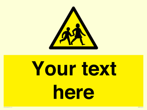 WV5584: Custom Warning children Sign