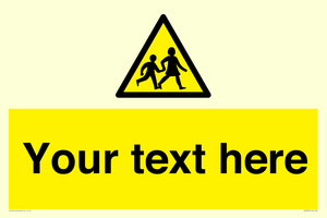 WV5584: Custom Warning children Sign