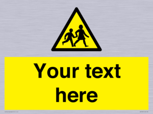 WV5584: Custom Warning children Sign
