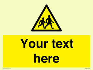 WV5584: Custom Warning children Sign