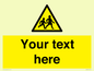 WV5584: Custom Warning children Sign