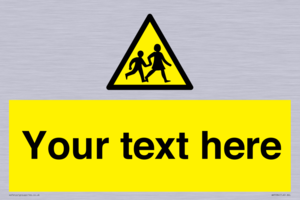 WV5584: Custom Warning children Sign
