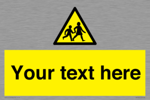 WV5584: Custom Warning children Sign
