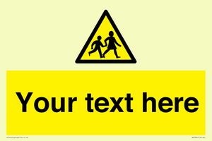 WV5584: Custom Warning children Sign