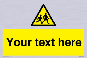 WV5584: Custom Warning children Sign
