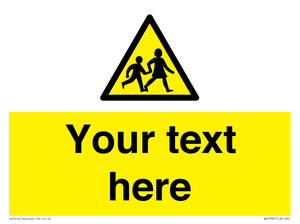 WV5584: Custom Warning children Sign