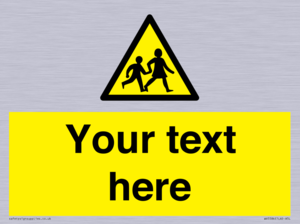 WV5584: Custom Warning children Sign