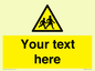 WV5584: Custom Warning children Sign