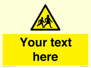WV5584: Custom Warning children Sign