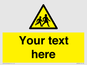 WV5584: Custom Warning children Sign