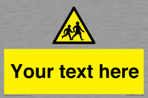 WV5584: Custom Warning children Sign