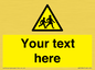 WV5584: Custom Warning children Sign