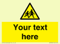 WV5584: Custom Warning children Sign