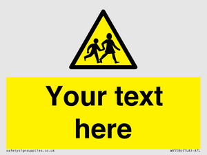 WV5584: Custom Warning children Sign