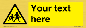 WV5584: Custom Warning children Sign