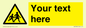 WV5584: Custom Warning children Sign