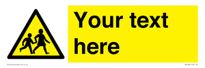 WV5584: Custom Warning children Sign
