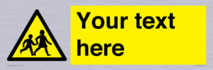 WV5584: Custom Warning children Sign