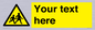 WV5584: Custom Warning children Sign